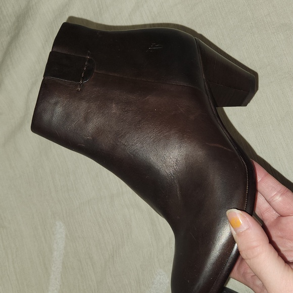 Frye Phoebe booties-svl dark brown size 7m - Picture 15 of 16
